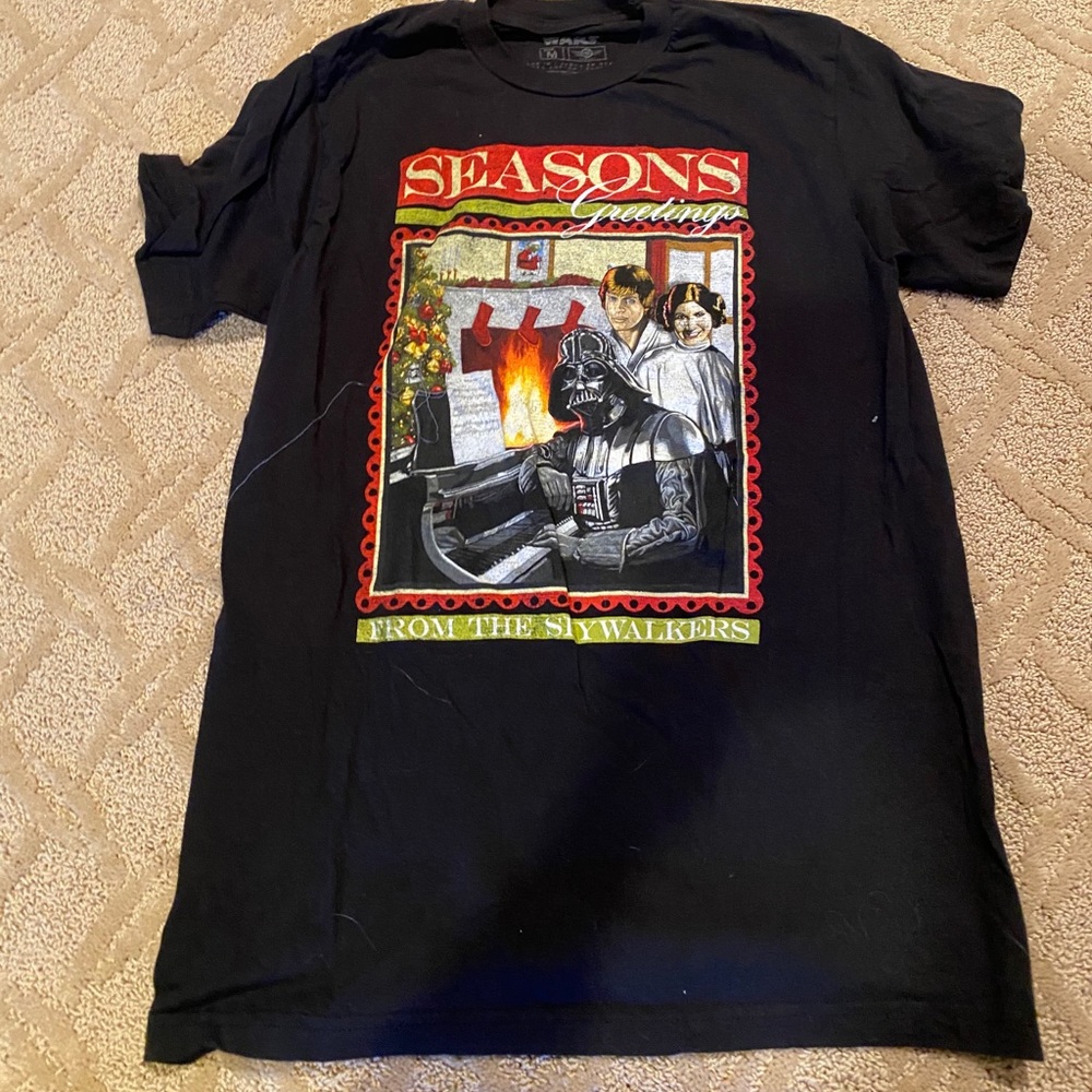 Star Wars holiday graphic tee